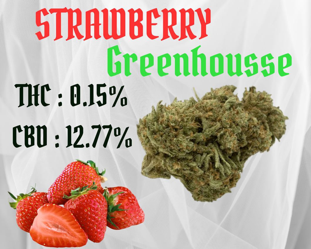 Strawberry Greenhouse Premium CBD